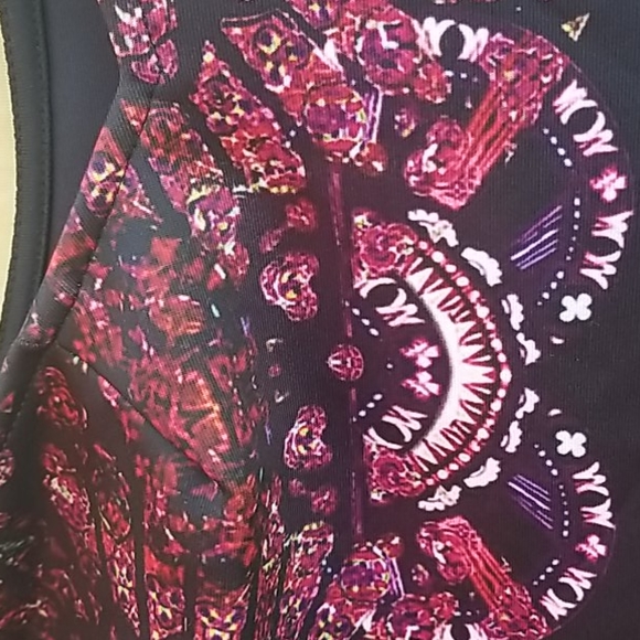 Dress, Short, Black, Multicolored - Picture 3 of 6